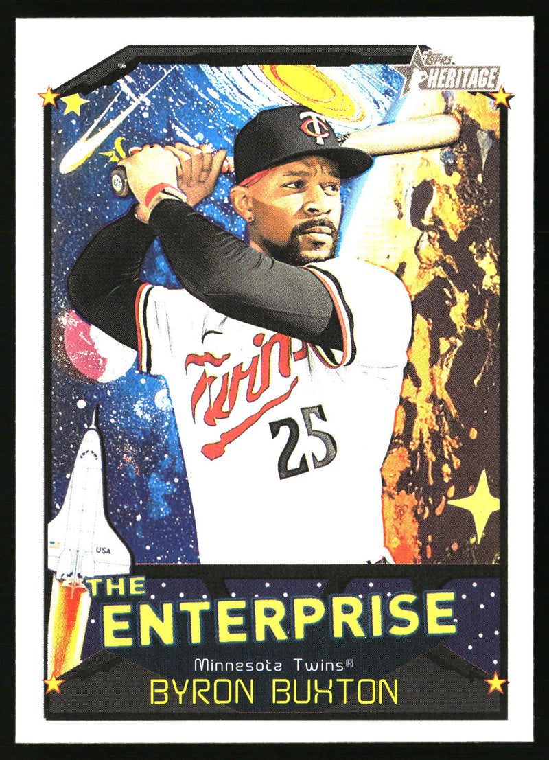 Byron Buxton 2026 Topps Heritage #TE-BBU The Enterprise