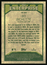 Bo Bichette 2026 Topps Heritage #TE-BB The Enterprise