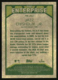 Jazz Chisholm Jr. 2026 Topps Heritage #TE-JCJ The Enterprise
