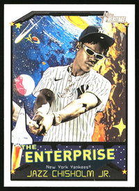 Jazz Chisholm Jr. 2026 Topps Heritage #TE-JCJ The Enterprise
