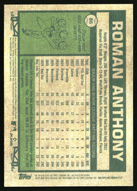 Roman Anthony 2026 Topps Heritage #86 RC