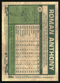 Roman Anthony 2026 Topps Heritage #86 RC