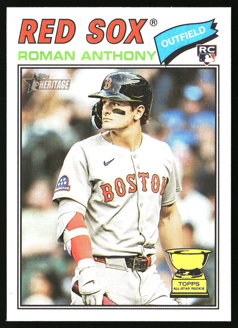 Roman Anthony 2026 Topps Heritage #86 RC