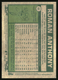 Roman Anthony 2026 Topps Heritage #86 RC