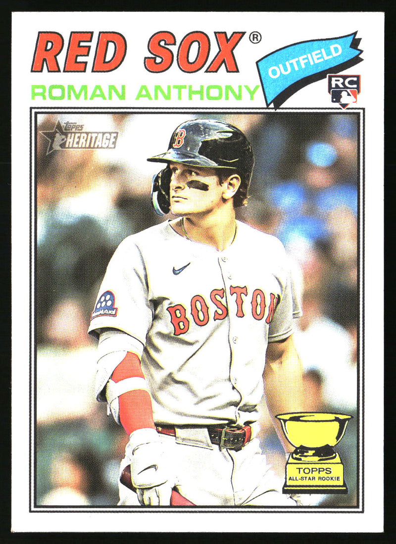 Roman Anthony 2026 Topps Heritage #86 RC