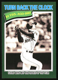 Ichiro 2026 Topps Heritage #337 Dark Green