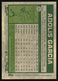 Adolis García 2026 Topps Heritage #384 Dark Green