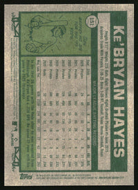 Ke'Bryan Hayes 2026 Topps Heritage #151 Dark Green