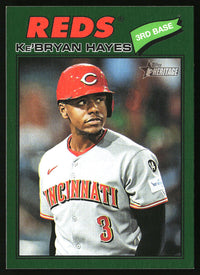 Ke'Bryan Hayes 2026 Topps Heritage #151 Dark Green