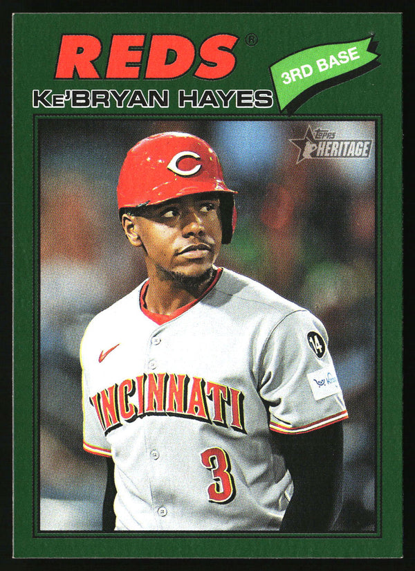 Ke'Bryan Hayes 2026 Topps Heritage #151 Dark Green
