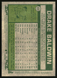 Drake Baldwin 2026 Topps Heritage #209 Dark Green