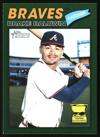 Drake Baldwin 2026 Topps Heritage #209 Dark Green