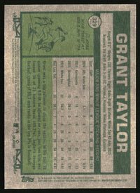 Grant Taylor 2026 Topps Heritage #329 Dark Green RC
