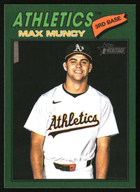 Max Muncy 2026 Topps Heritage #105 Dark Green