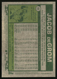 Jacob deGrom 2026 Topps Heritage #98 Dark Green