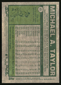 Michael A. Taylor 2026 Topps Heritage #45 Dark Green