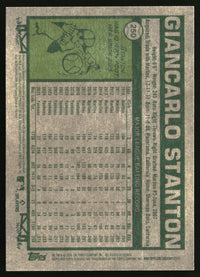 Giancarlo Stanton 2026 Topps Heritage #250 Dark Green