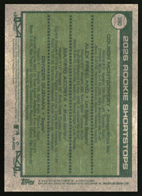2026 Rookie Shortstops 2026 Topps Heritage #390 Dark Green