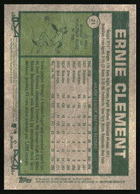Ernie Clement 2026 Topps Heritage #21 Light Purple
