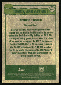 George Foster 2026 Topps Heritage #RA-GF Ready, and Action!