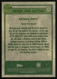 George Brett 2026 Topps Heritage #RA-GB Ready, and Action!