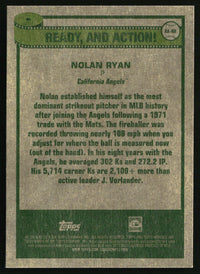 Nolan Ryan 2026 Topps Heritage #RA-NR Ready, and Action!