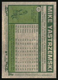 Mike Yastrzemski 2026 Topps Heritage #63 Red