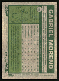 Gabriel Moreno 2026 Topps Heritage #361 Red