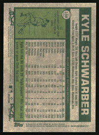 Kyle Schwarber 2026 Topps Heritage #159 Red