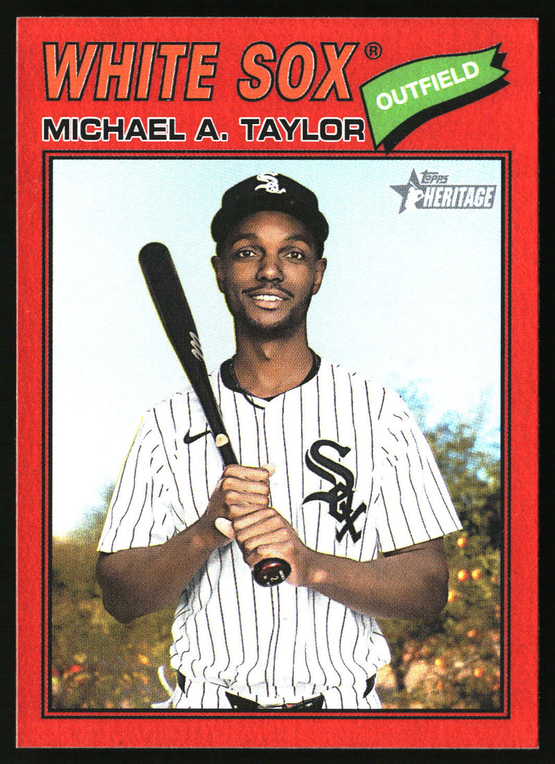 Michael A. Taylor 2026 Topps Heritage #45 Red