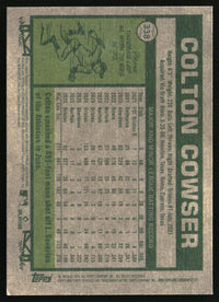 Colton Cowser 2026 Topps Heritage #338 Red