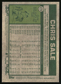Chris Sale 2026 Topps Heritage #278 Red