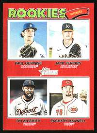 2026 Rookie Pitchers 2026 Topps Heritage #375 Red