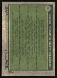 2026 Rookie Outfielders 2026 Topps Heritage #373 Red