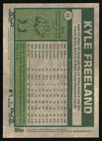 Kyle Freeland 2026 Topps Heritage #92 Red