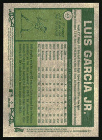 Luis García Jr. 2026 Topps Heritage #43 Dark Yellow