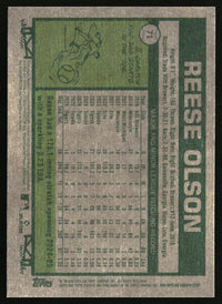 Reese Olson 2026 Topps Heritage #71 Dark Yellow