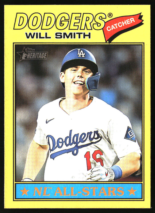 Will Smith 2026 Topps Heritage #282 Dark Yellow