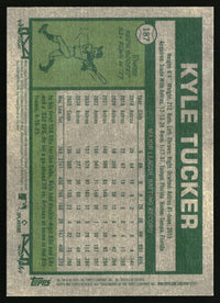 Kyle Tucker 2026 Topps Heritage #187 Dark Yellow
