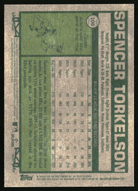 Spencer Torkelson 2026 Topps Heritage #106 Dark Yellow