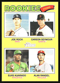 2026 Rookie Pitchers 2026 Topps Heritage #389 Dark Yellow