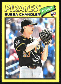 Bubba Chandler 2026 Topps Heritage #265 Dark Yellow RC