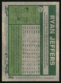 Ryan Jeffers 2026 Topps Heritage #226 Dark Yellow