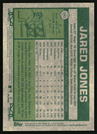 Jared Jones 2026 Topps Heritage #141 Dark Yellow