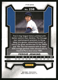 Fergie Jenkins 2023 Panini Prizm #290 Ruby Wave Prizms