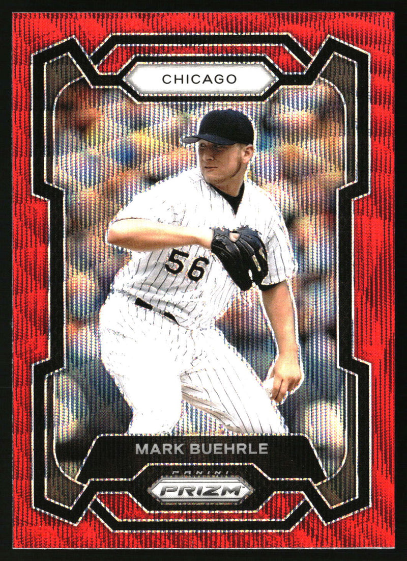 Mark Buehrle 2024 Panini Prizm #46 Ruby Wave Prizms