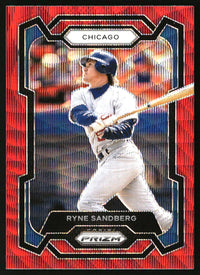 Ryne Sandberg 2024 Panini Prizm #211 Ruby Wave Prizms