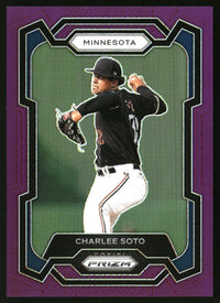 Charlee Soto 2024 Panini Prizm #230 Purple Prizms SN