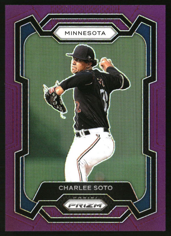 Charlee Soto 2024 Panini Prizm #230 Purple Prizms SN