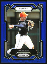 Colt Keith 2024 Panini Prizm #25 Blue Prizms SN